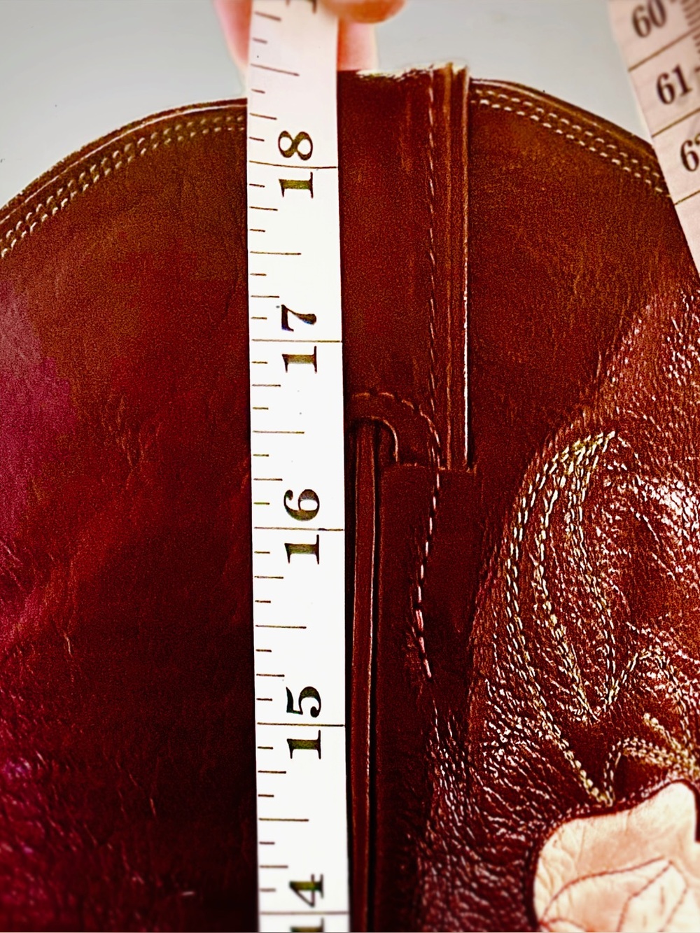 Vintage Justin USA Burgundy Floral Cowboy Boots | Women’s 7.5B | RARE 1970-80 - Picture 6 of 9
